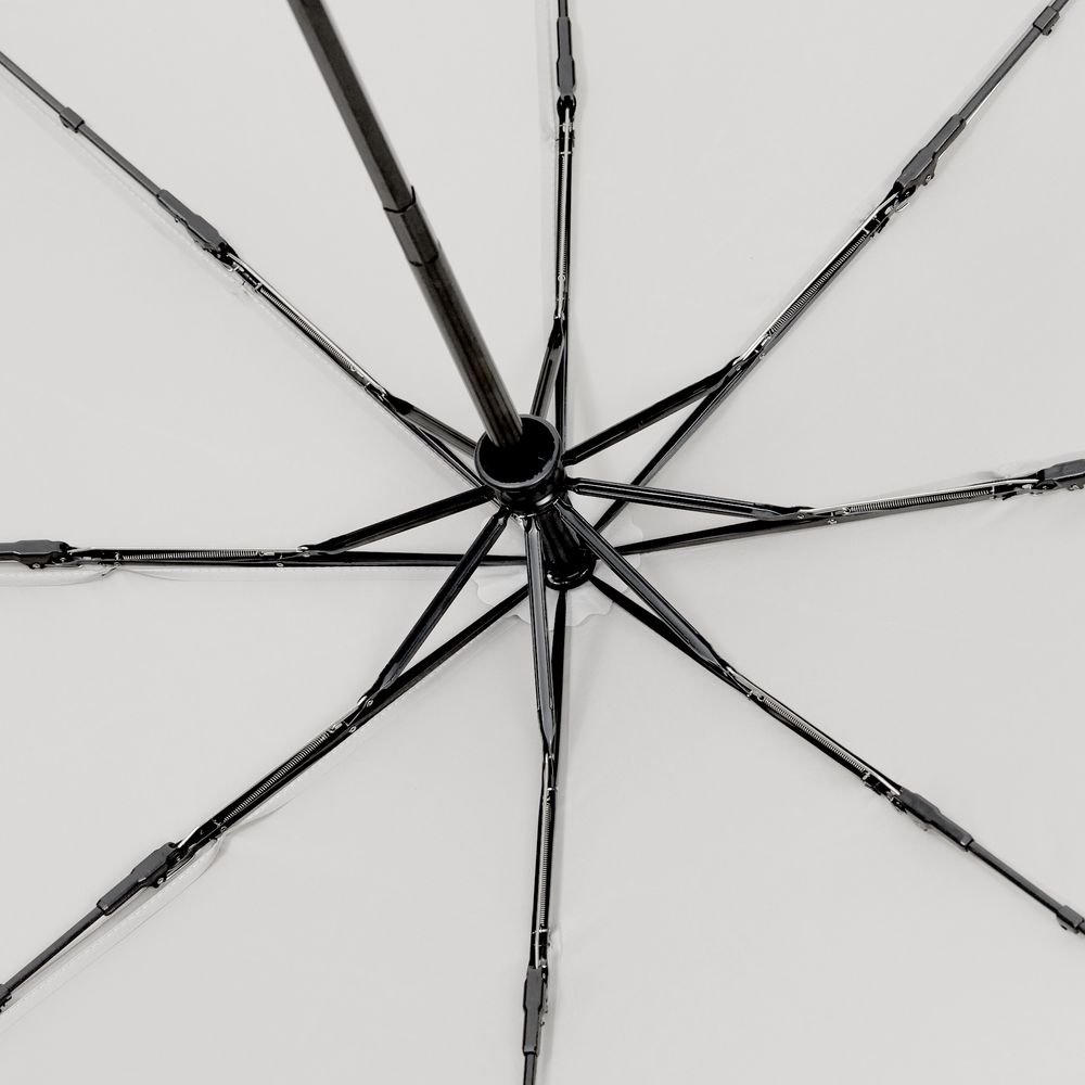 Зонт складной Cloudex, светло-серый