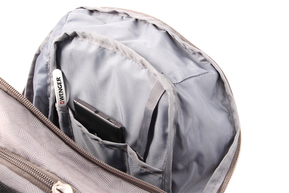 Рюкзак WENGER 28 л с отделением для ноутбука 16, серый