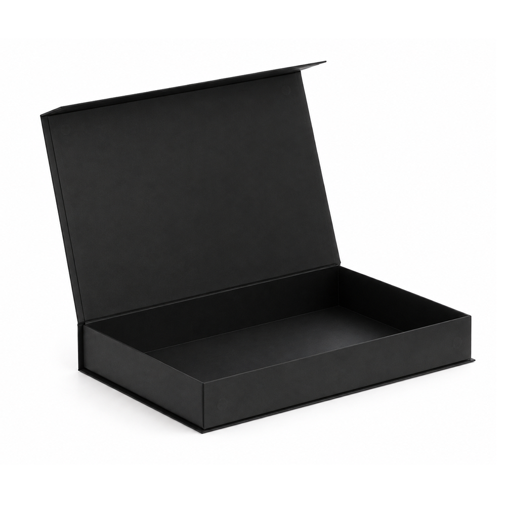 Складная коробка FlipTop (24х35х4 см), черный