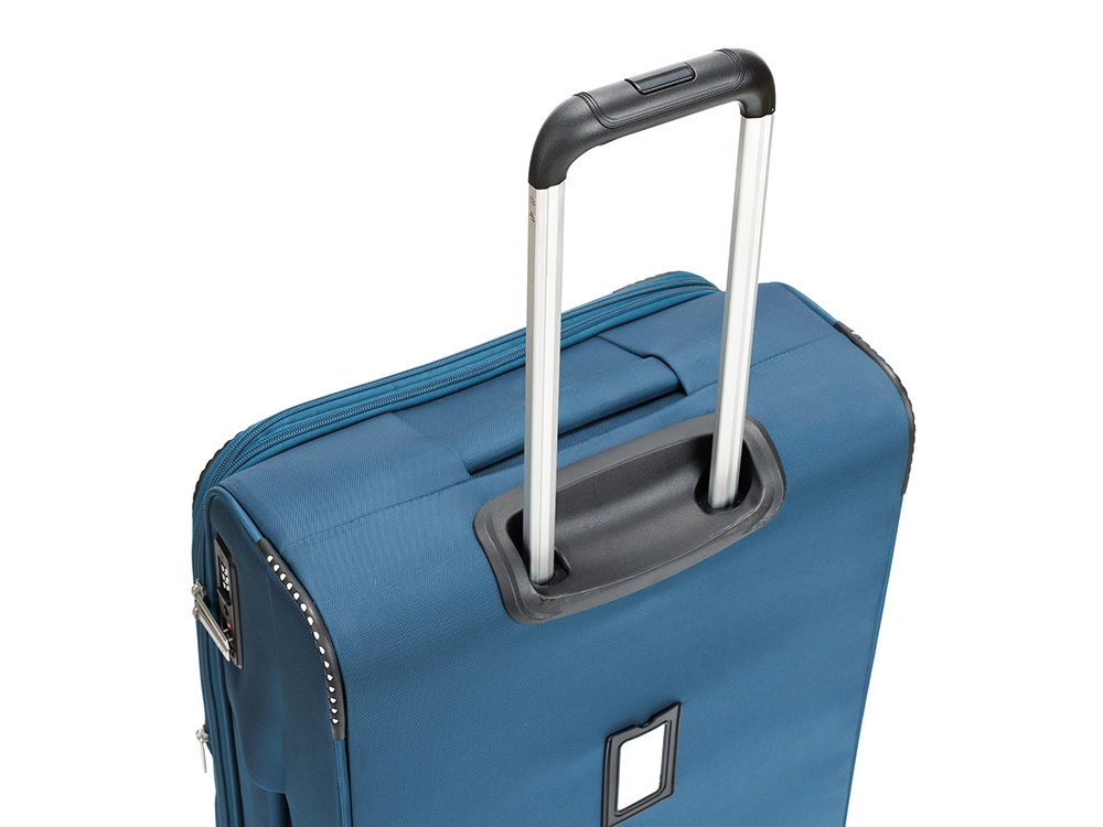 Чемодан TORBER ВИВИ, синий, полиэстер, 44 х 25 х 67 см, 63 л Чемодан TORBER ВИВИ, синий, полиэстер, 44 х 25 х 67 см, 63 л