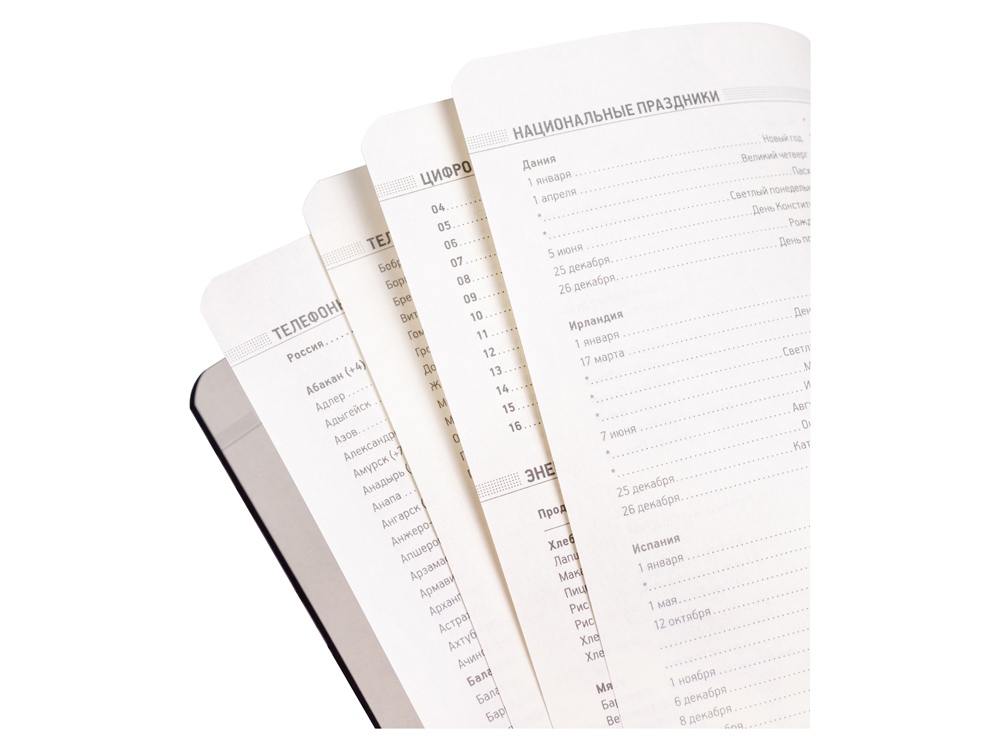 Ежедневник А5 недатированный Megapolis Flex, синий