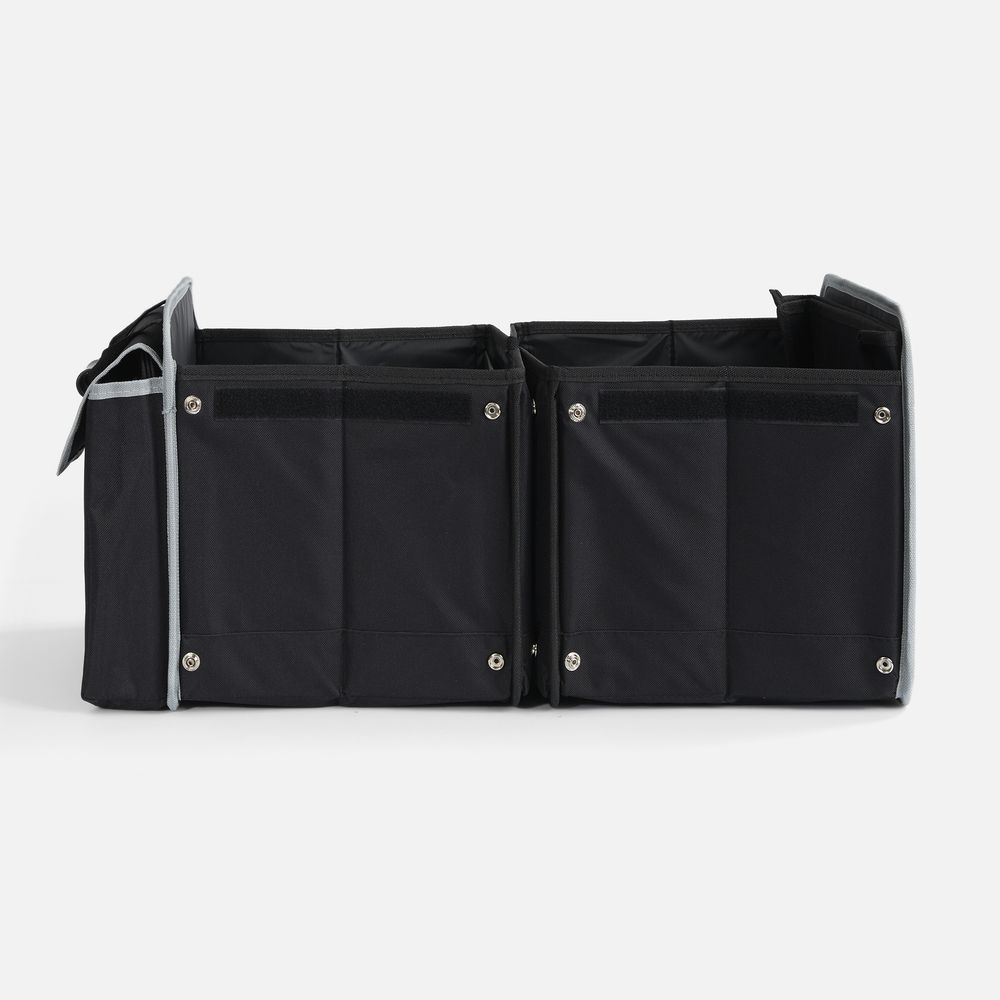 Органайзер в багажник с сумкой-холодильником Arranger, черный с серым