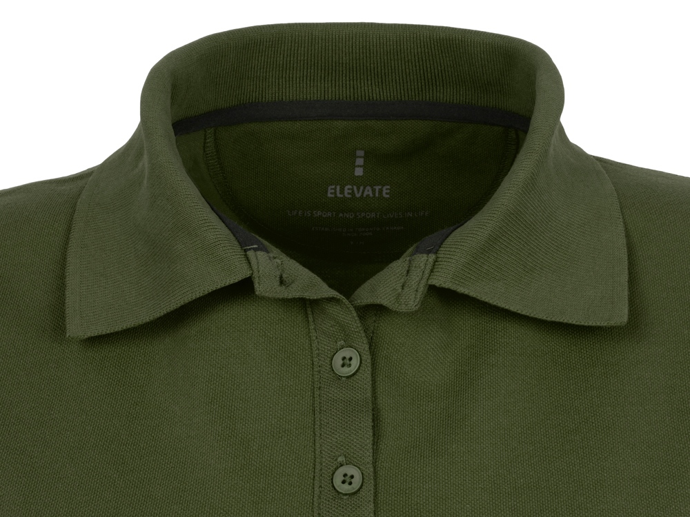 Рубашка поло Calgary женская, армейский зеленый