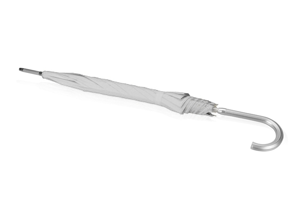 Зонт-трость полуавтомат Майорка, серебристый Зонт-трость полуавтомат Майорка, серебристый