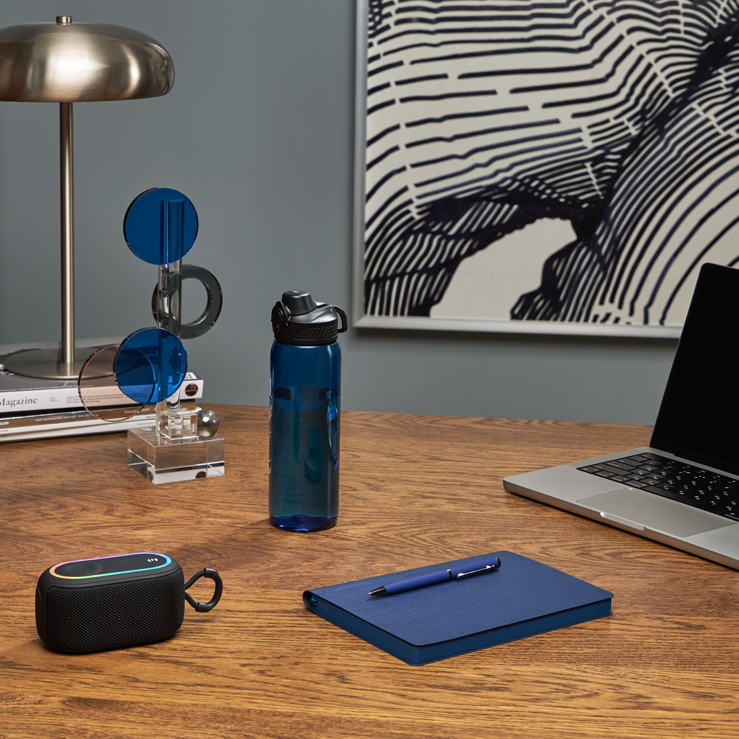 Бутылка для воды Невада (Nevada), синяя