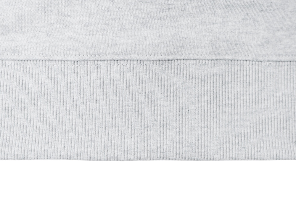 Свитшот оверсайз с рукавом реглан Belgrade, унисекс, серый меланж