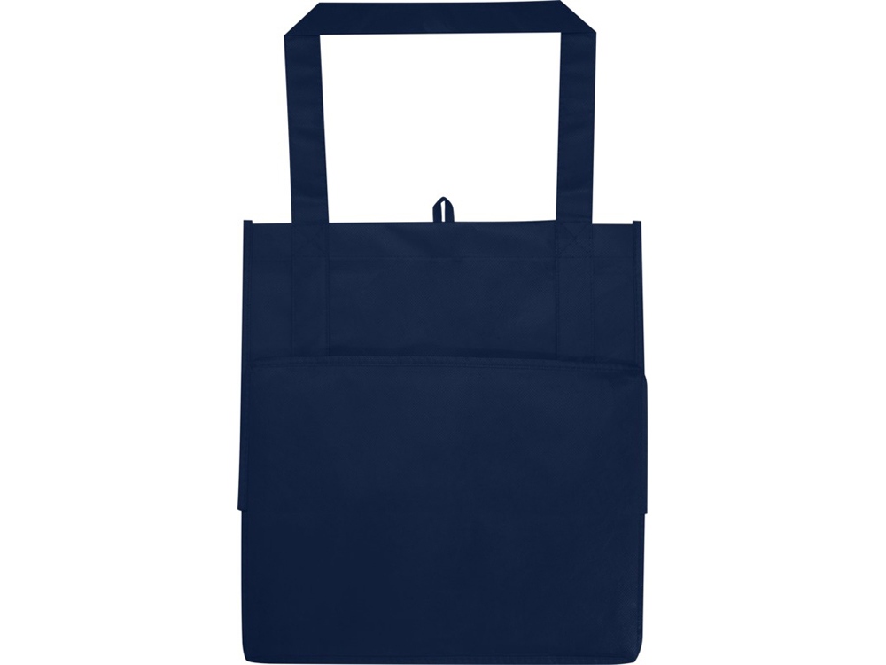 Liberty эко-сумка с прочным днищем объемом 6 л из нетканого материала, переработанного по стандарту GRS, синий navy Liberty эко-сумка с прочным днищем объемом 6 л из нетканого материала, переработанного по стандарту GRS, синий navy