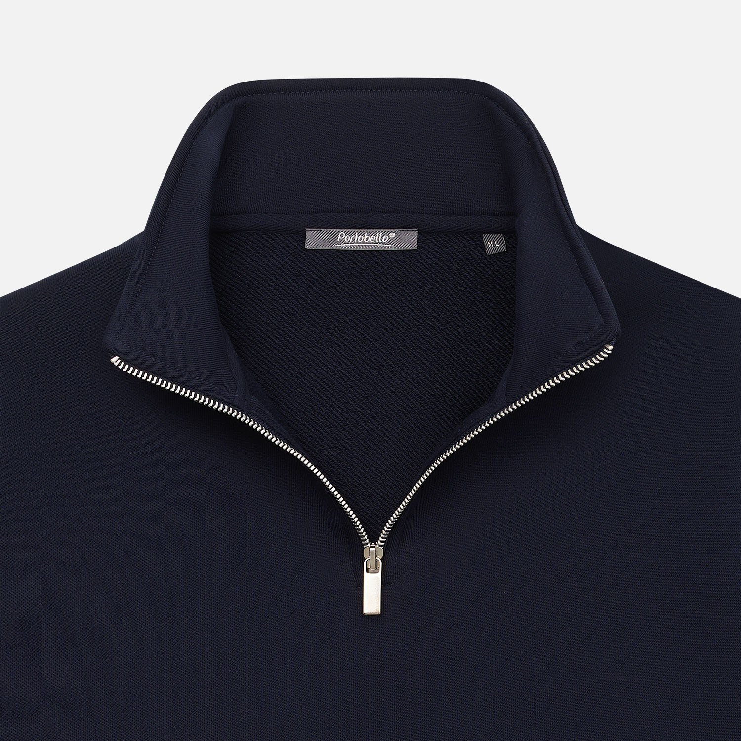 Толстовка на молнии унисекс Флоу (Flow), темно-синяя, размер 5XL/6XL Толстовка на молнии унисекс Флоу (Flow), темно-синяя, размер 5XL/6XL