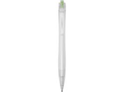 Шариковая ручка Honua из переработанного ПЭТ , прозрачный/зеленый