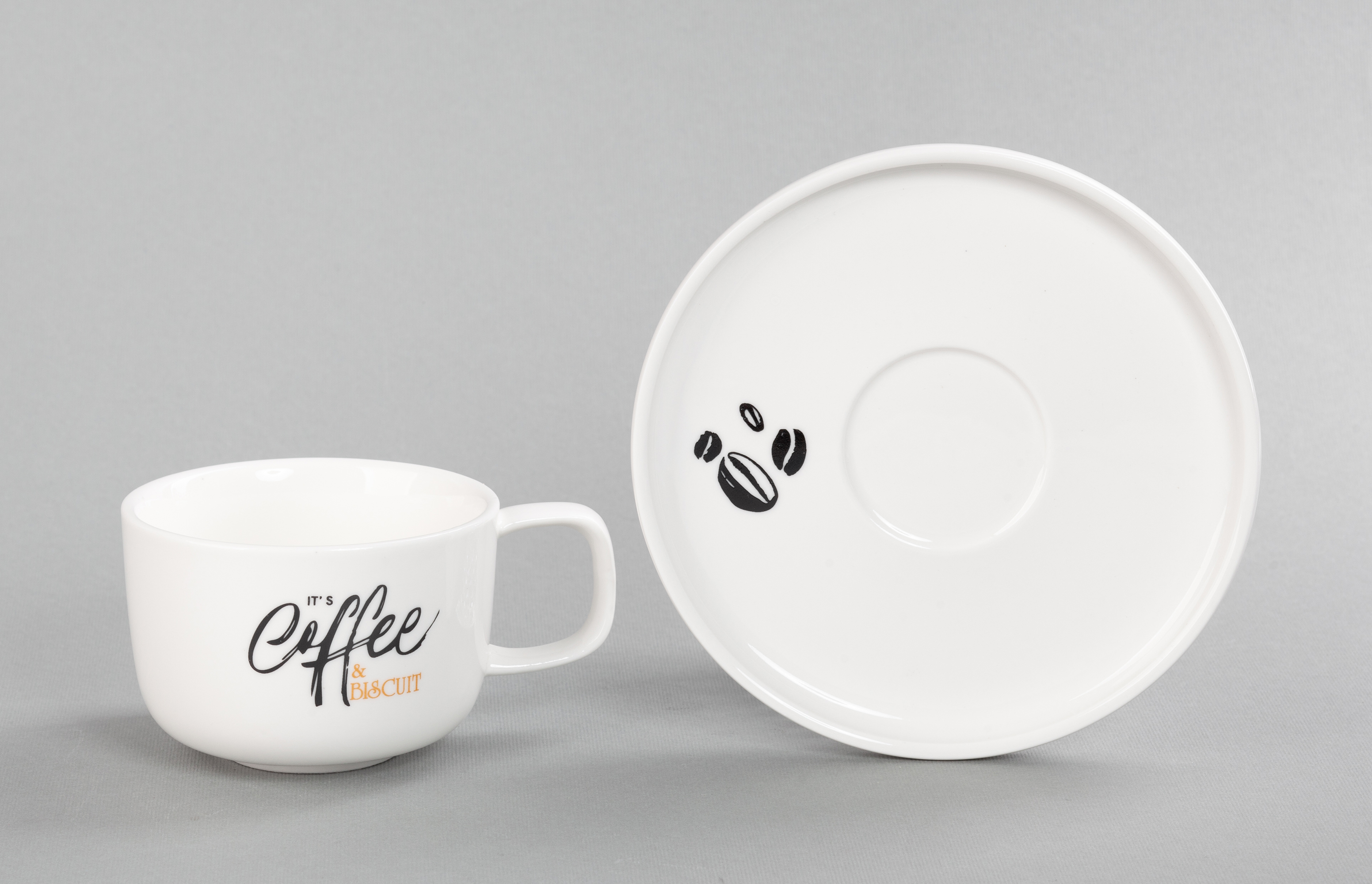 Чайная пара "Гармония" с нанесением капсула "Бисквит" Чайная пара "Гармония" с нанесением капсула "Бисквит"