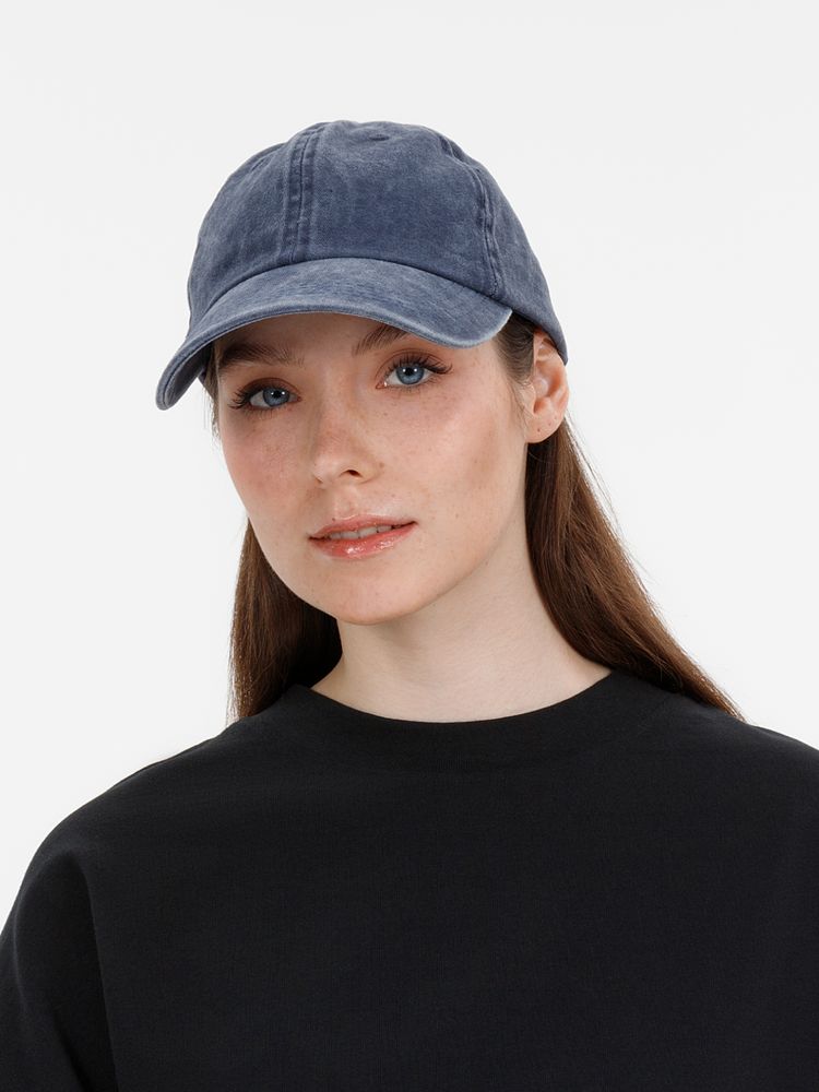 Бейсболка Berwi, темно-синяя