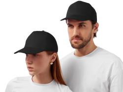 Бейсболка Мемфис 230 5-панельная, цвет черный Бейсболка Мемфис 230 5-панельная, цвет черный