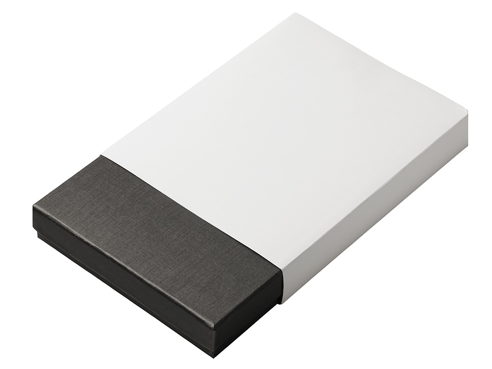 Подарочный набор Consul: обложка для паспорта и картхолдер, серый