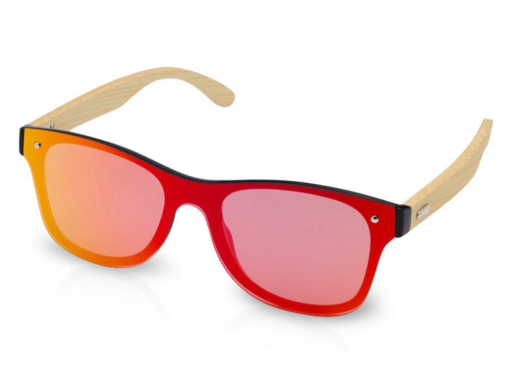 Солнцезащитные очки Tan с бамбуковыми дужками - Желтый