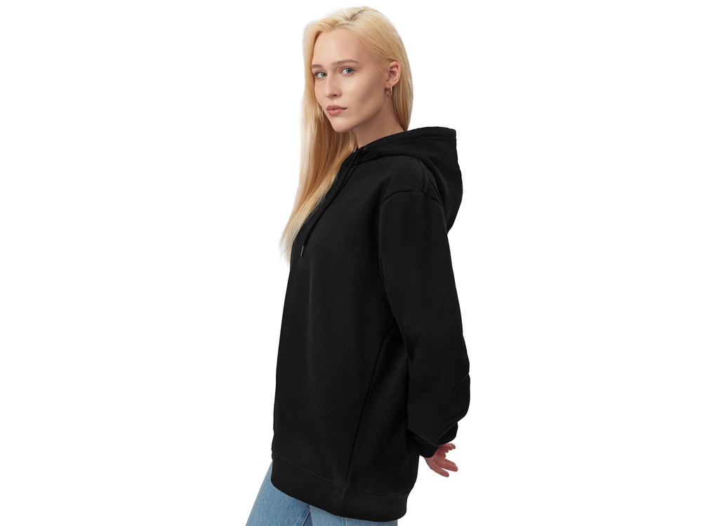 Толстовка с капюшоном Lisbon унисекс, черный