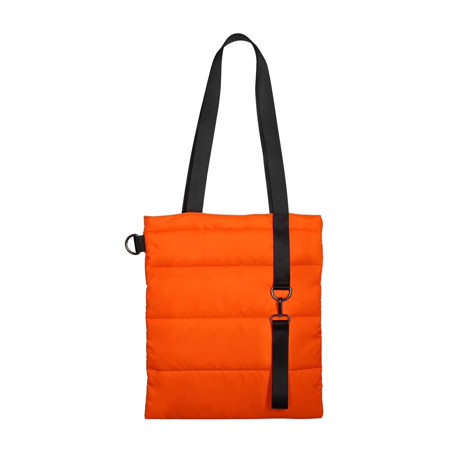 Шоппер Superbag Bubble, с кнопкой (оранжевый с черным)