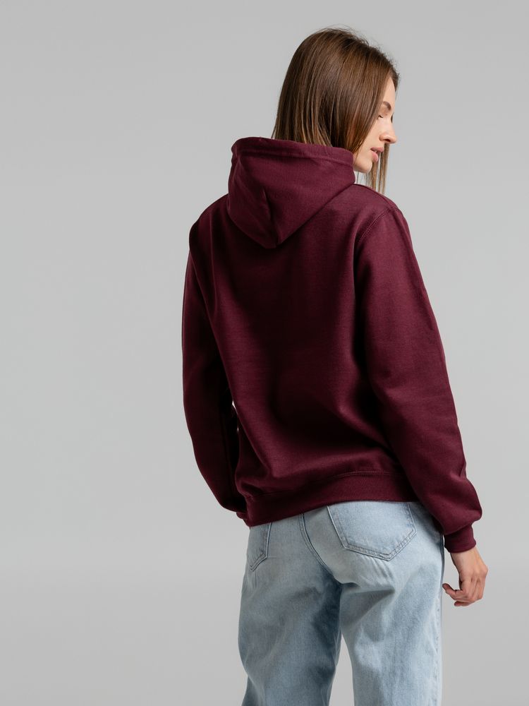 Толстовка с капюшоном Snake II бордовая Толстовка с капюшоном Snake II бордовая