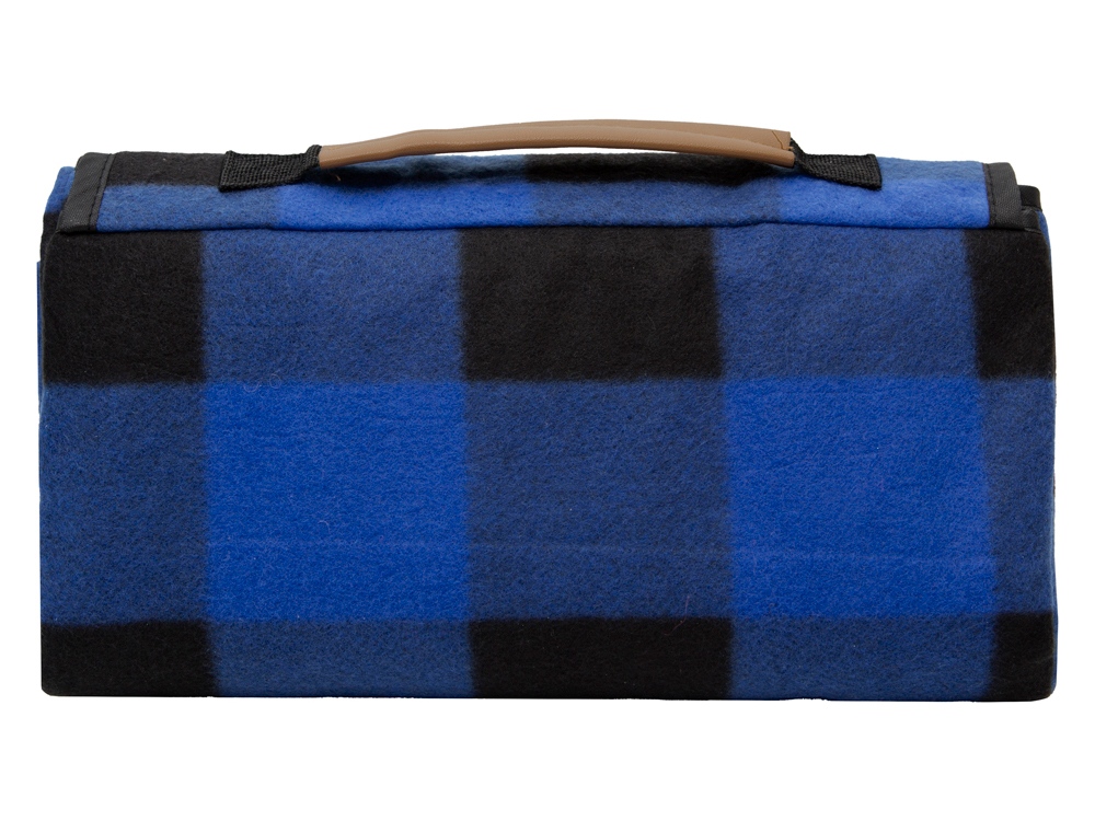 Плед для пикника Recreation, синий/черный (Р)