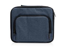 Сумка-холодильник из переработанного полиэстера Сотэк (SOTEK), меланжевый синий