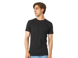 Футболка HD Fit короткий рукав с эластаном_2XL, мужская,чёрный Футболка HD Fit короткий рукав с эластаном_2XL, мужская,чёрный