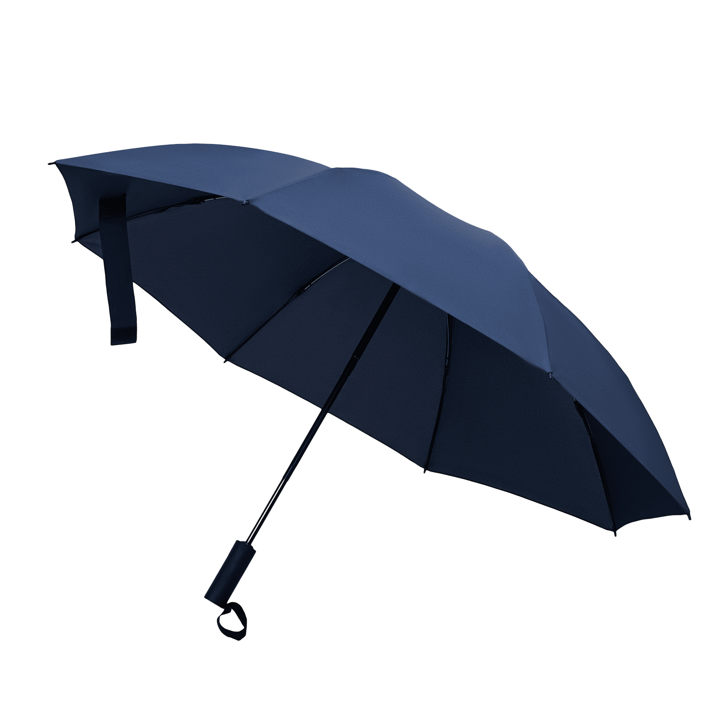 Зонт обратного сложения Олимп (Olymp), синий Зонт обратного сложения Олимп (Olymp), синий