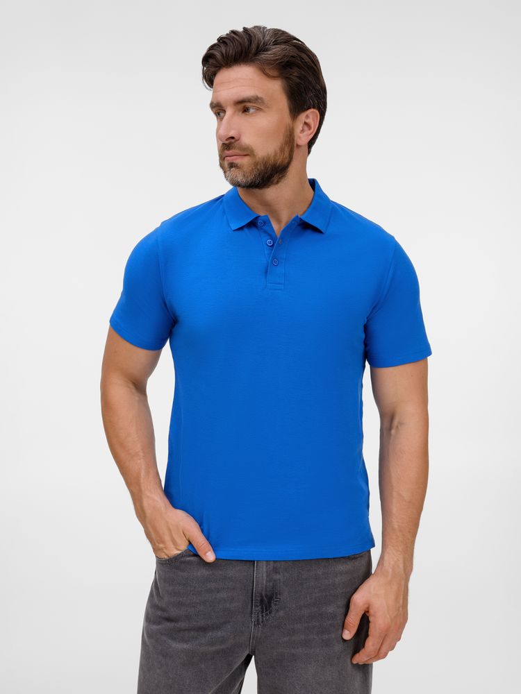 Рубашка поло унисекс Tervise, ярко-синяя (royal)