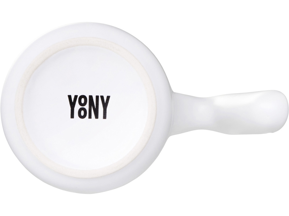 Кружка матовая с прямой ручкой Axio, 360 мл, белый