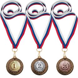 Комплект медалей 1,2,3 место