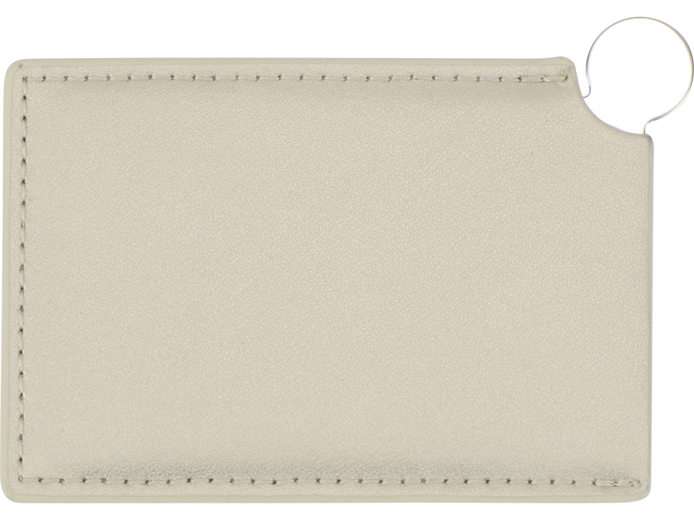 Зеркало в чехле Style, серебристый/бежевый (Р)