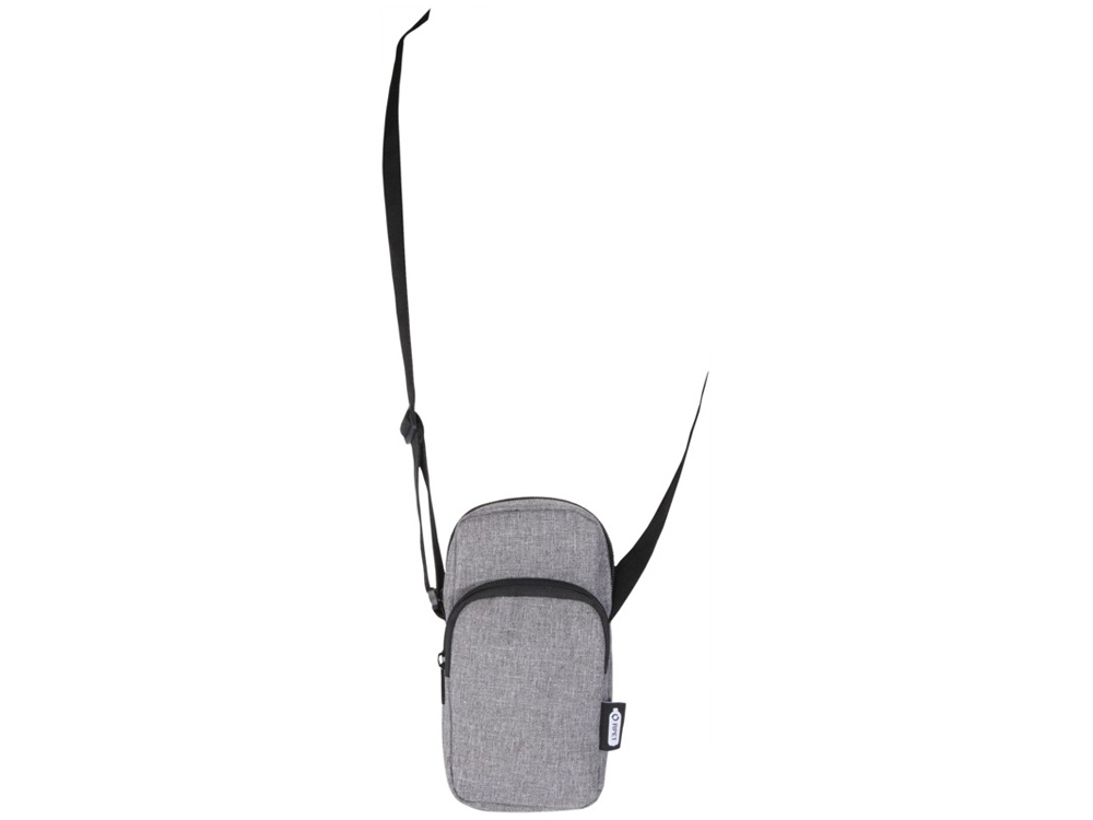 Сумка для телефона Ross из переработанного материала, серый яркий