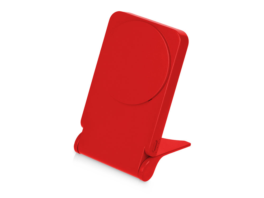 Подарочный набор с магнитным аккумулятором и бутылкой для воды Waterpower, красный