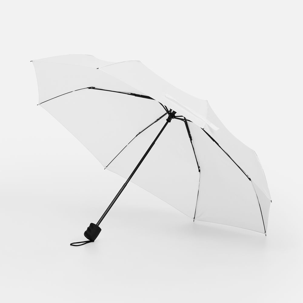 Зонт складной Basic, ver.2, белый Зонт складной Basic, ver.2, белый