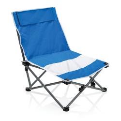 Складное пляжное кресло с чехлом