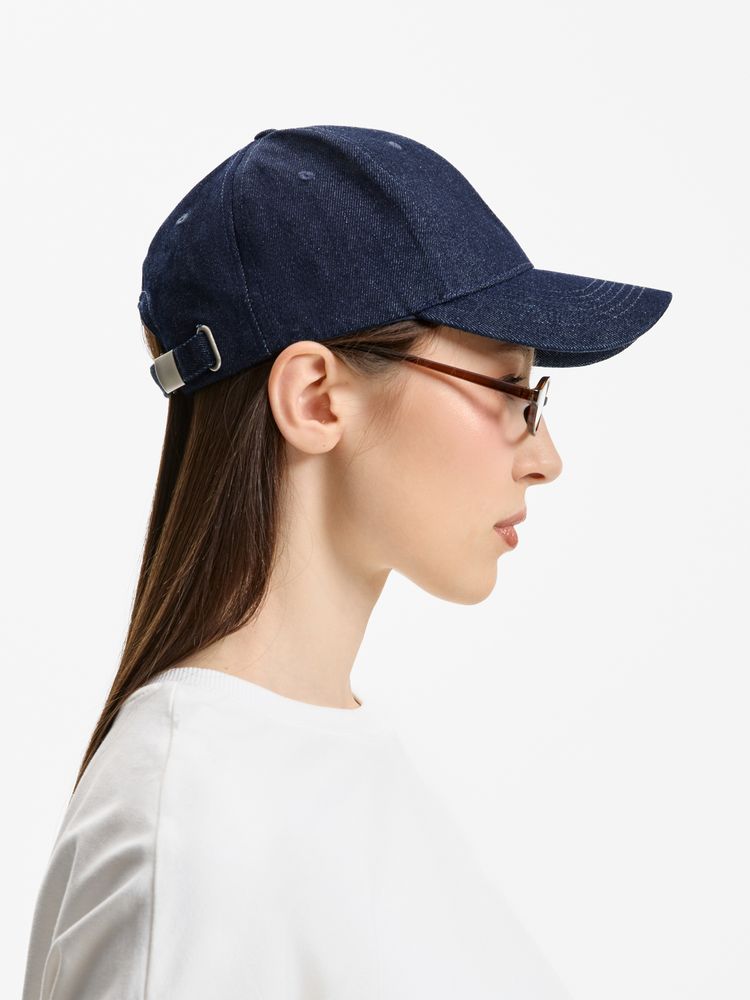 Бейсболка Denimate, темно-синяя Бейсболка Denimate, темно-синяя