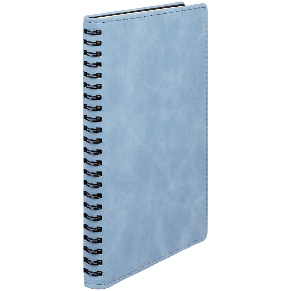 Ежедневник Spring Urban на заказ, недатированный, голубой Ежедневник Spring Urban на заказ, недатированный, голубой