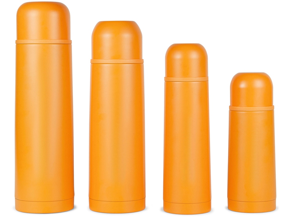 Термос Relaxika 101 (1 литр), желтый (без лого)