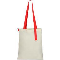 Сумка для покупок White GLOW 325 г/м², красная