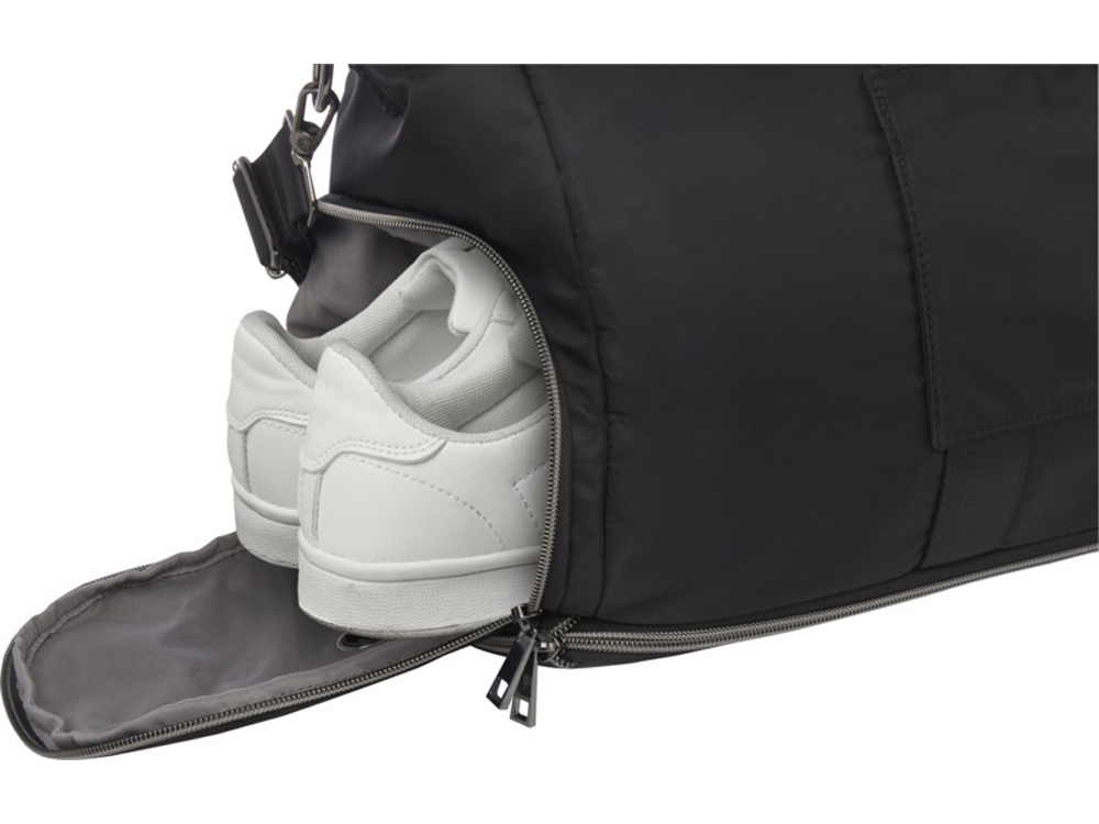 Rhine расширяемая спортивная сумка на 35 л из переработанных материалов по стандарту GRS, сплошной черный