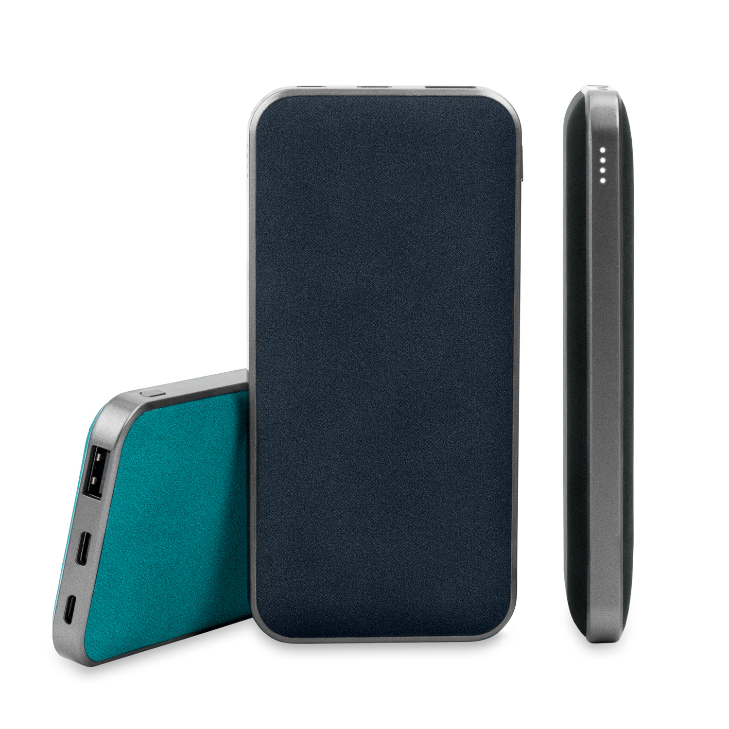 Внешний аккумулятор Ин Велюр (In Velour) 10000 mAh, синий Внешний аккумулятор Ин Велюр (In Velour) 10000 mAh, синий