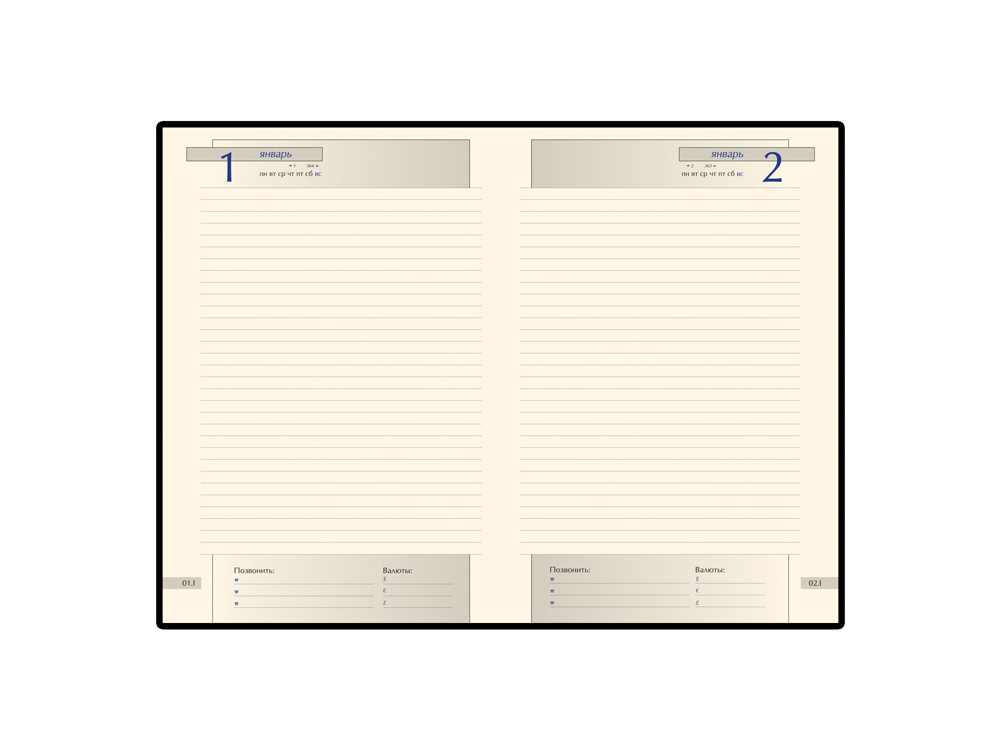 Ежедневник А5 полудатированный Imperium, коричневый (уголки и срез золото) (Р) Ежедневник А5 полудатированный Imperium, коричневый (уголки и срез золото) (Р)