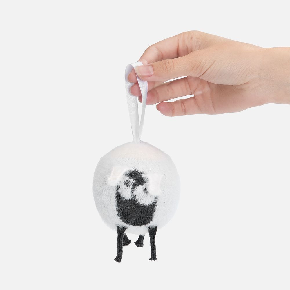 Вязаный шарик Sheeply, белый Вязаный шарик Sheeply, белый