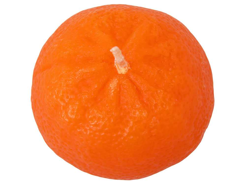 Набор свечей Мандарины в сетке, оранжевый