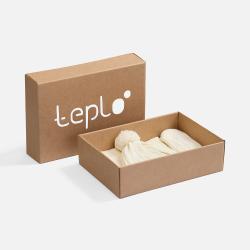 Набор Knit Beat, белый (молочный) Набор Knit Beat, белый (молочный)