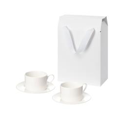 Подарочный набор Mokko в коробке-пакете (две чайных пары)