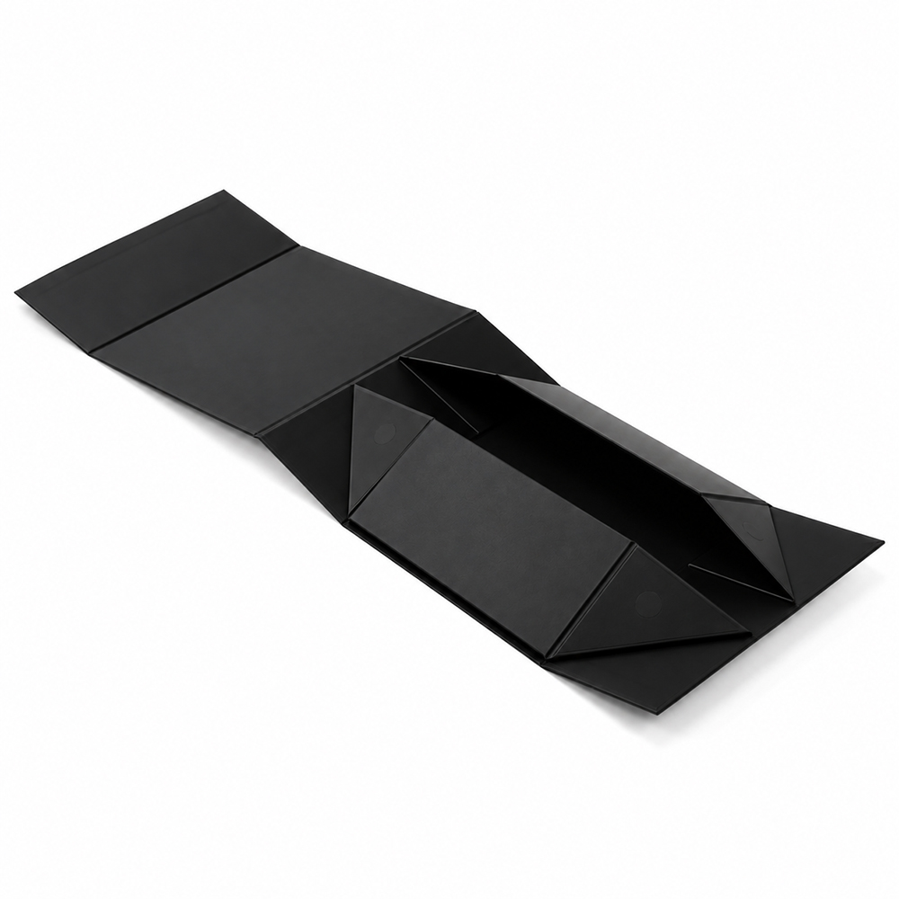 Складная коробка FlipTop 2 (27×22×9,5 см), черный