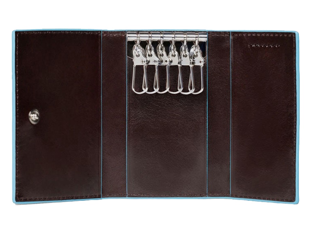 Ключница, Piquadro Blue Square, коричневый Ключница, Piquadro Blue Square, коричневый