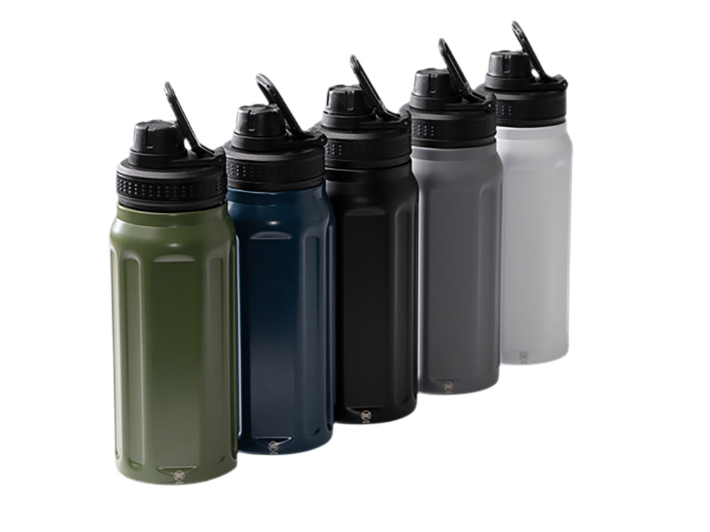 Термос с двойными стенками NOBLEK/НОБЛЕК, серый