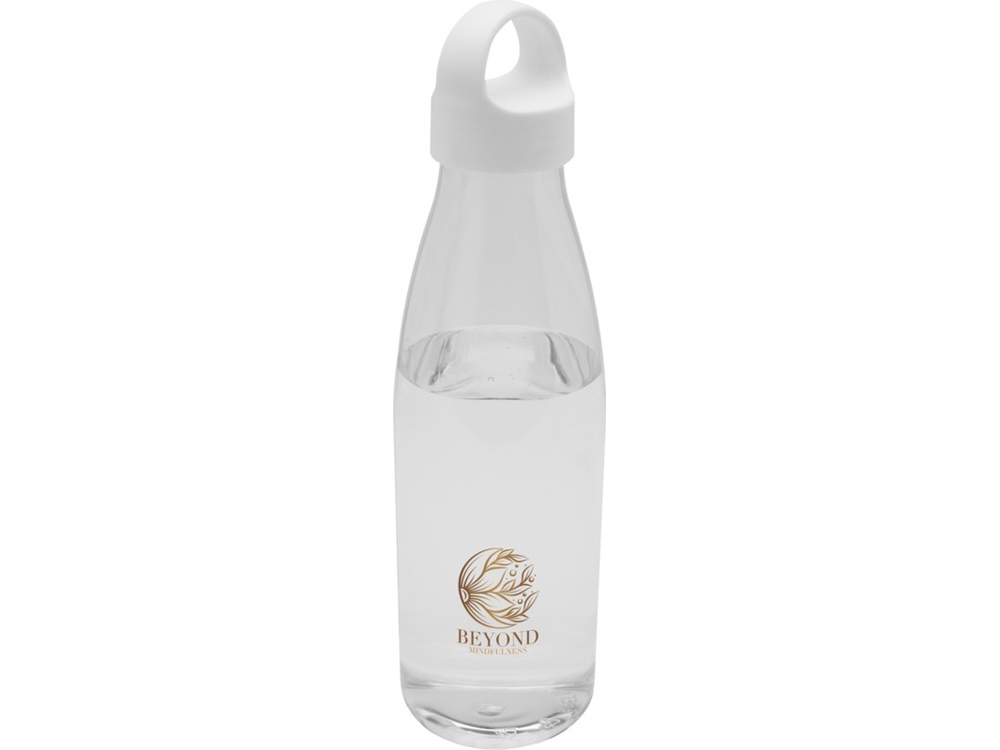 Bergen бутылка для воды объемом 800 мл из переработанной пластмассы, прозрачный