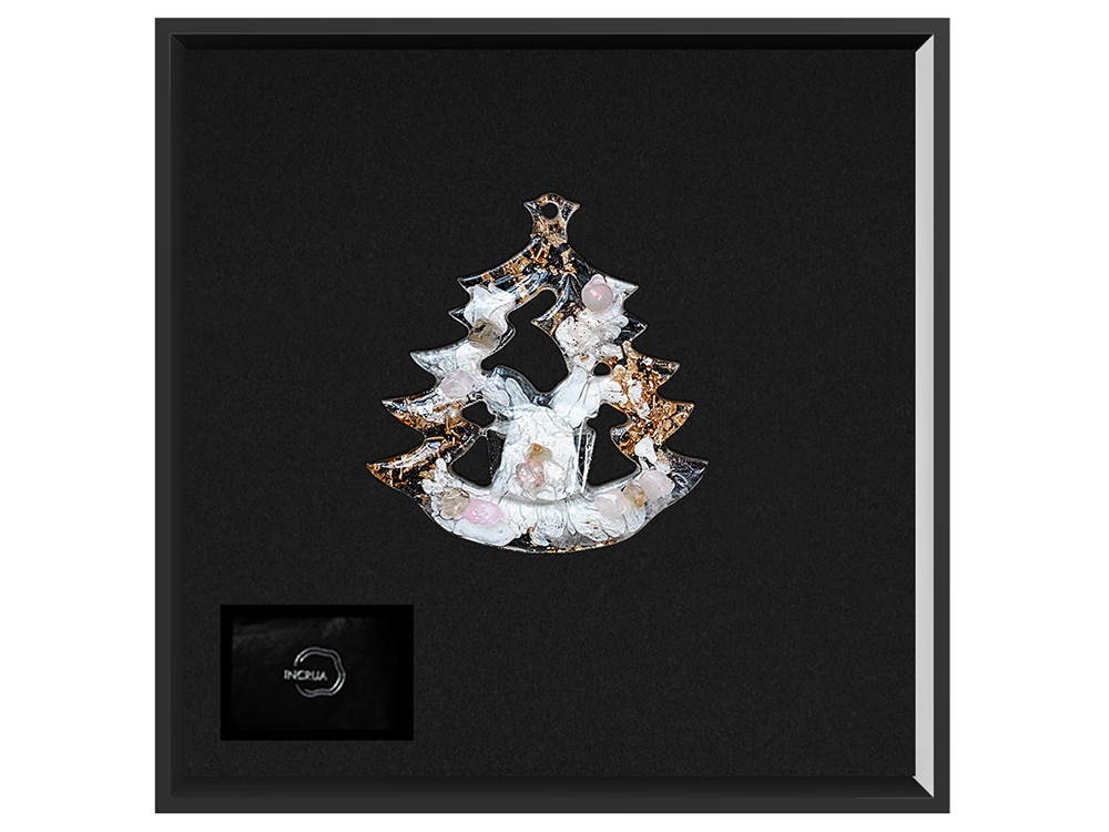 Елочные игрушки (Ель) Розовый кварц