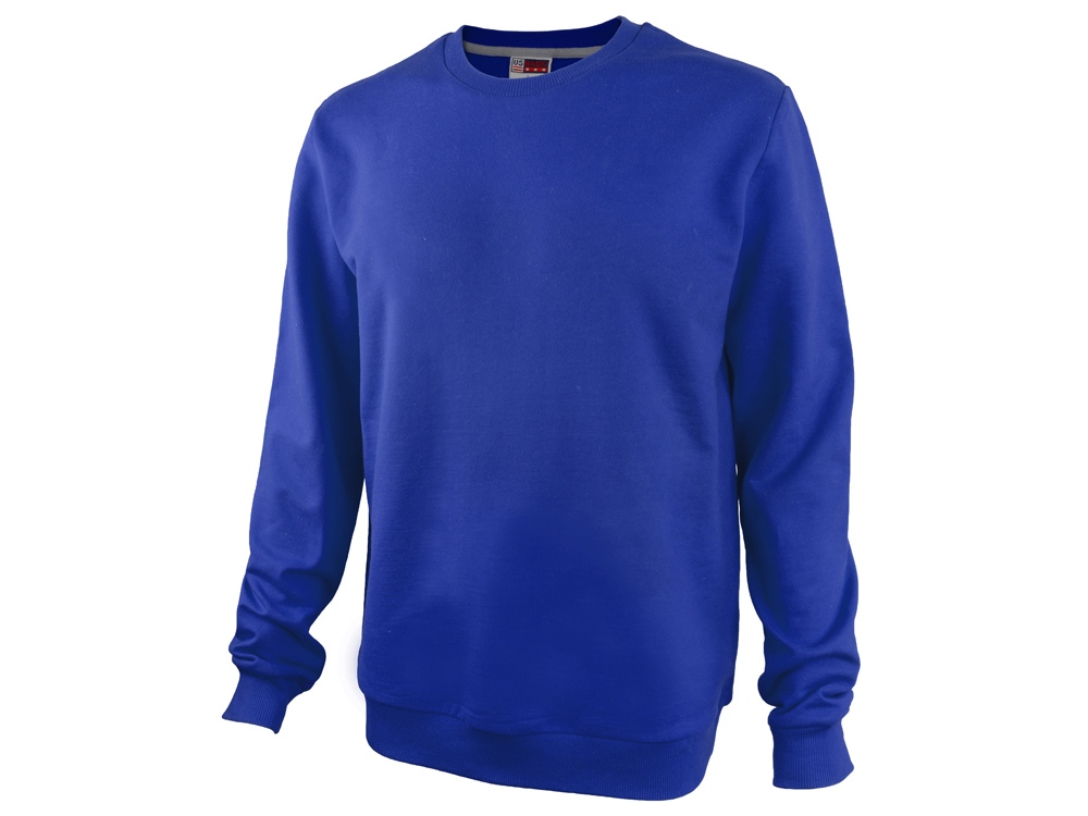 Свитшот Motion унисекс с начесом, классический синий Свитшот Motion унисекс с начесом, классический синий